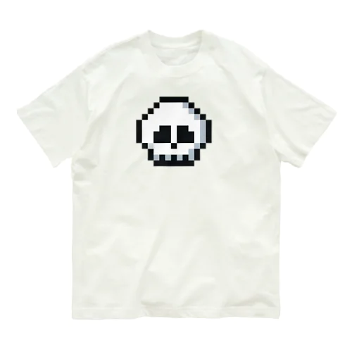 ドットガイコツ君 Organic Cotton T-Shirt