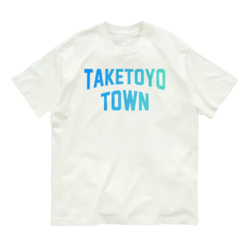 武豊町市 TAKETOYO CITY Organic Cotton T-Shirt
