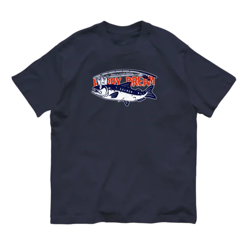 **サーモン サモタンの夢 Organic Cotton T-Shirt