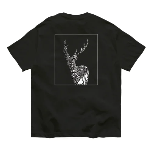 DEER 609 Black Organic Cotton T-Shirt
