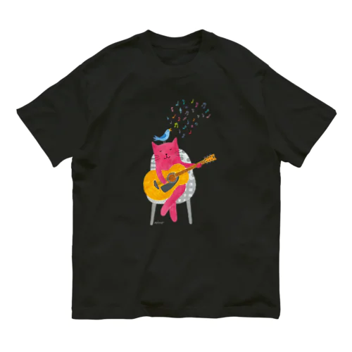 ハルとソラ　Halu & Sola　ギターと一緒に♪ Organic Cotton T-Shirt