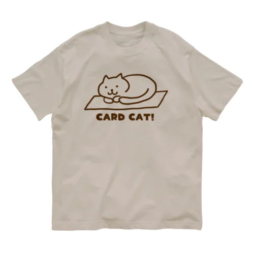 カードねこ！ Organic Cotton T-Shirt
