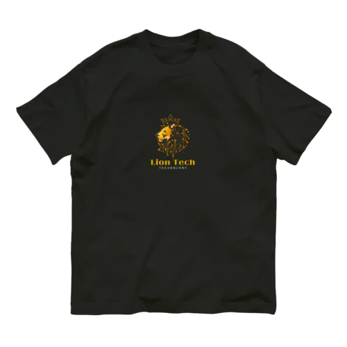Lion Tech (イエローブラック） Organic Cotton T-Shirt