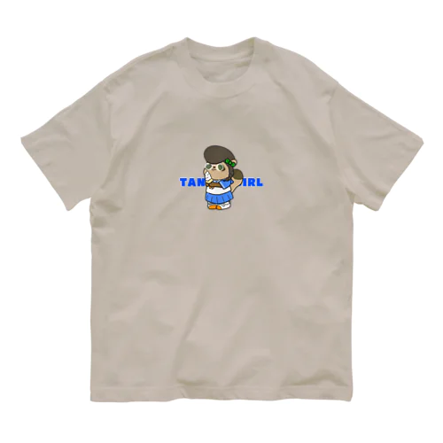 タヌ子_TANUKIGIRL Organic Cotton T-Shirt