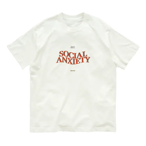 社交不安障害バグ Organic Cotton T-Shirt