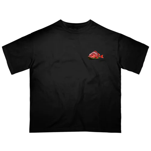 紅の宝石 Oversized T-Shirt
