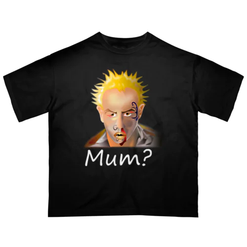 Mum?(white) Oversized T-Shirt