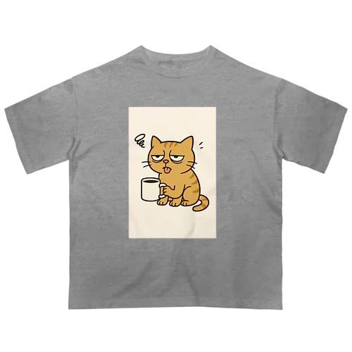 お疲れ猫 Oversized T-Shirt