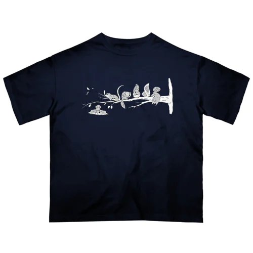 モモンガの枝 Oversized T-Shirt