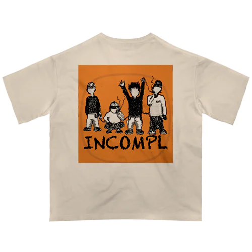 「INCOMPL – Urban Edge Tee」 Oversized T-Shirt