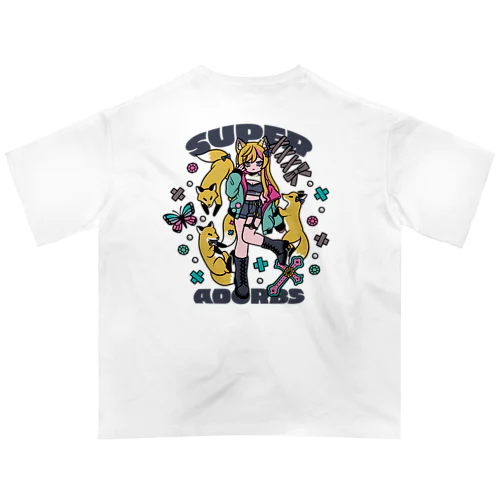 Super Adorbs！【背面】 Oversized T-Shirt