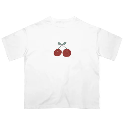 さくらんぼ Oversized T-Shirt