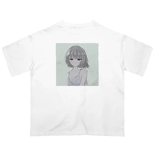 寒いから寂しいね Oversized T-Shirt
