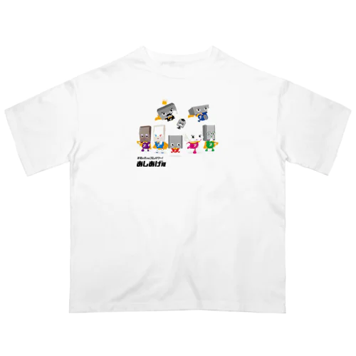 あしあげ隊　キービジュアル Oversized T-Shirt