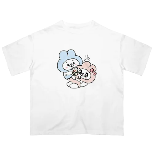 餌付けの研究 Oversized T-Shirt