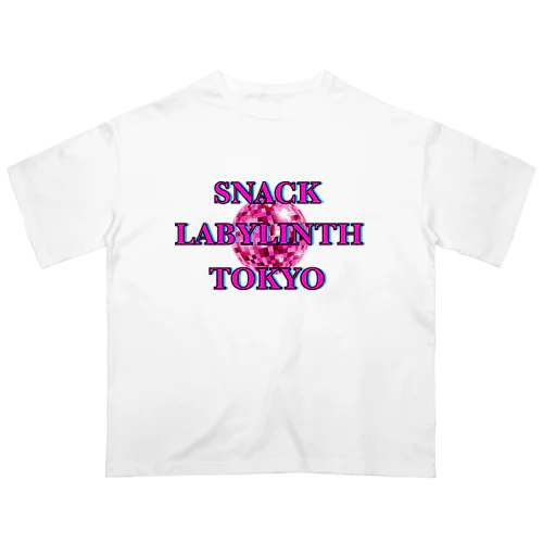 アメリカン大学風ラビリンス Oversized T-Shirt