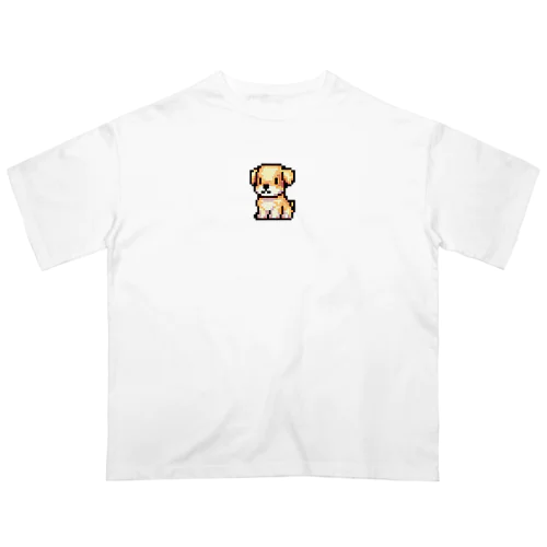 ドット絵の子犬 Oversized T-Shirt