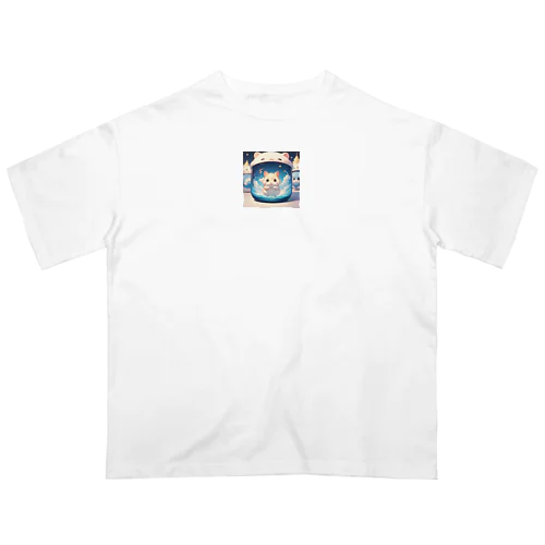 ふるふるハムスター Oversized T-Shirt