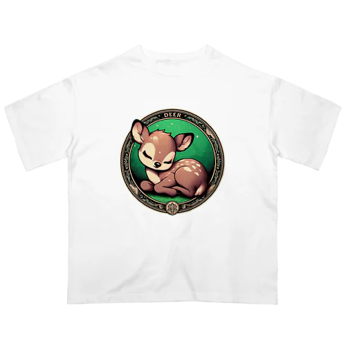 鹿のカクシカさん Oversized T-Shirt