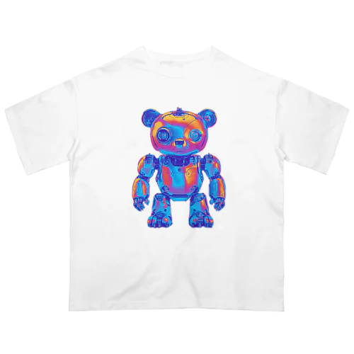 ロボット熊ベアAIサイボーグ Oversized T-Shirt