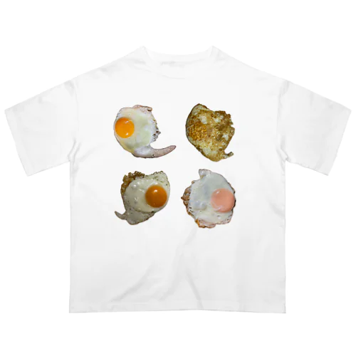目玉焼きなオーバーT Oversized T-Shirt
