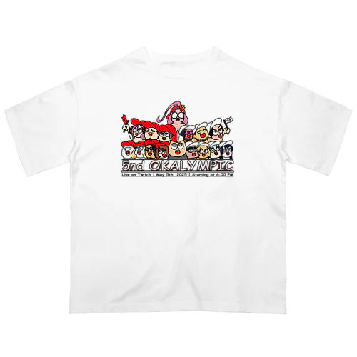 第5回オカリンピック（雲無し） Oversized T-Shirt