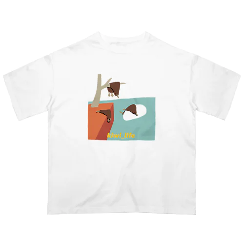 kiwi_life（キウイの固執）/Tシャツ Oversized T-Shirt