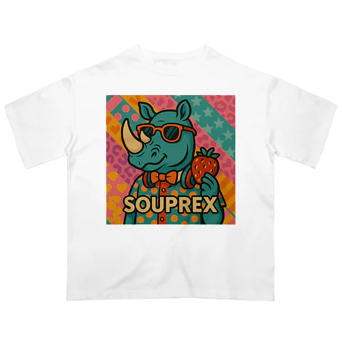 SOUPREXニューアニマルズ　サイ Oversized T-Shirt