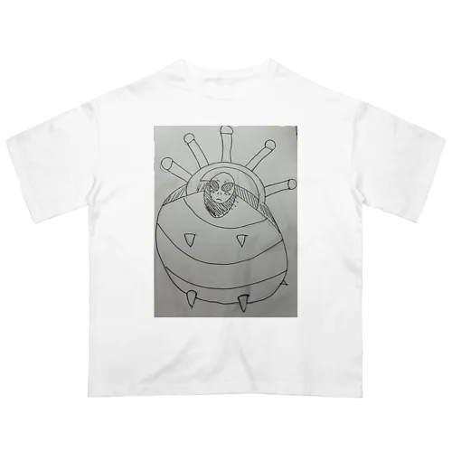 宇宙人キモガメちゃん Oversized T-Shirt