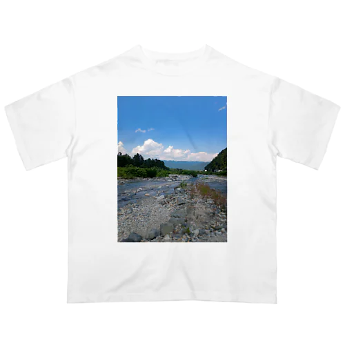 NAGANO　HAKUBA　RIVER2 Oversized T-Shirt