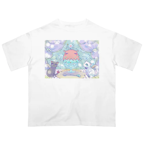 きらきらめんだこちゃん Oversized T-Shirt