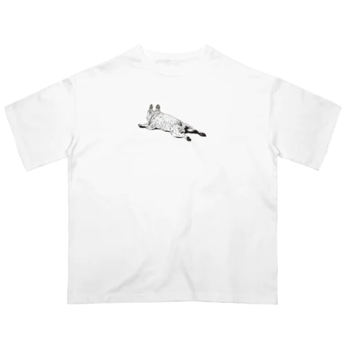 ノンストレスなフレブル Oversized T-Shirt