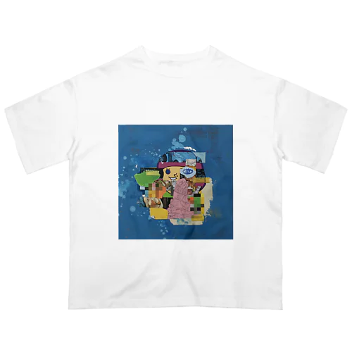 糊付け Oversized T-Shirt