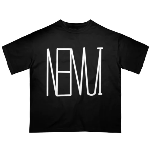 眠い　白 Oversized T-Shirt