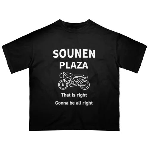 SOUNEN ライダー　オーバーサイズTシャツ　ブラック！ Oversized T-Shirt