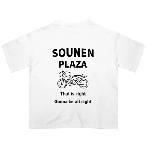 SOUNEN ライダー　オーバーサイズTシャツ　ホワイト！ Oversized T-Shirt