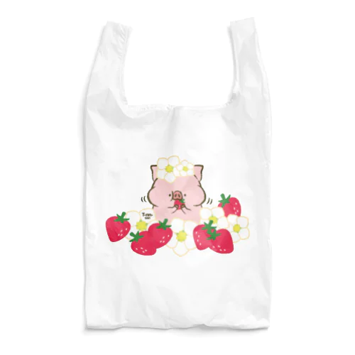 トン野さんとイチゴ Reusable Bag