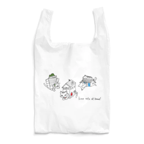 ねこはうち Reusable Bag
