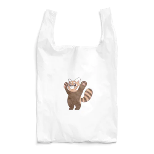怒ったレッサーパンダ Reusable Bag