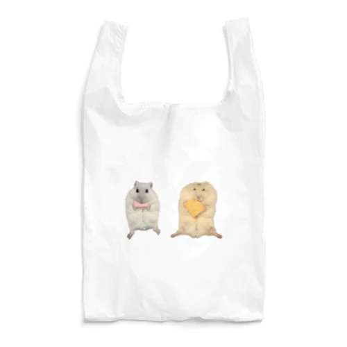 豆大福とぽむぽむ Reusable Bag