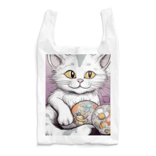ねこ婦人 Reusable Bag