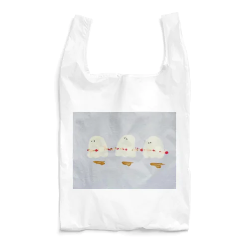 おばけちゃんの花電車 Reusable Bag