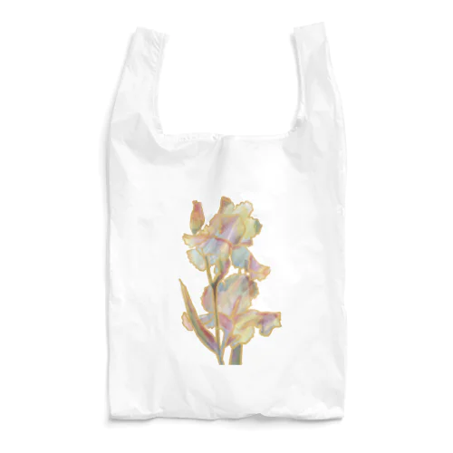水彩花の色遊び Reusable Bag