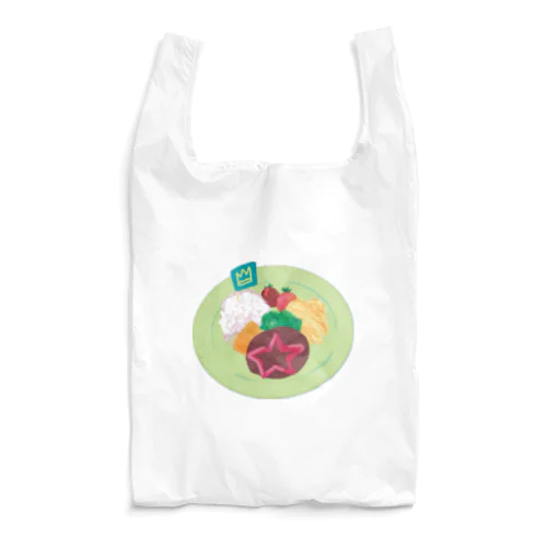 くいしんぼうシリーズ　お子様ランチ Reusable Bag