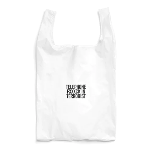 TELEPHONE FXXXCK’IN TERRORIST WHITE Reusable Bag