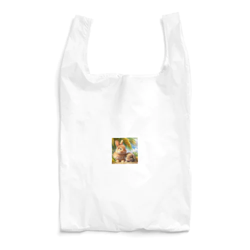 ミモザと可愛い仔ウサギ Reusable Bag