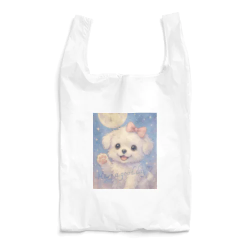 ミルクちゃんTシャツ 〜ふわふわのやさしさを〜  Reusable Bag