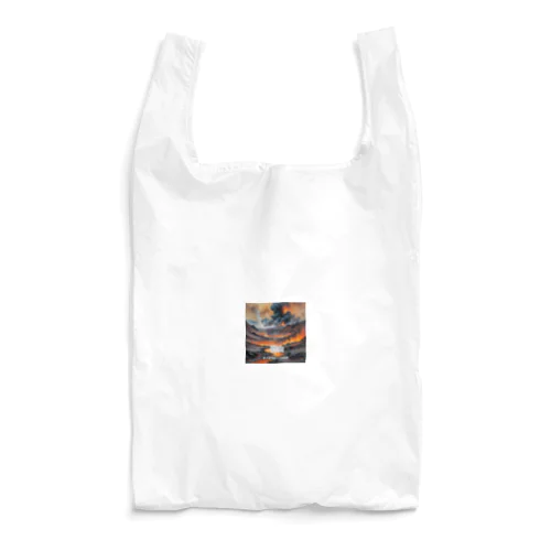 恐山の水彩画 Reusable Bag