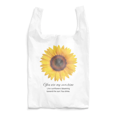sunflower☆you are my  sunshine Reusable Bag