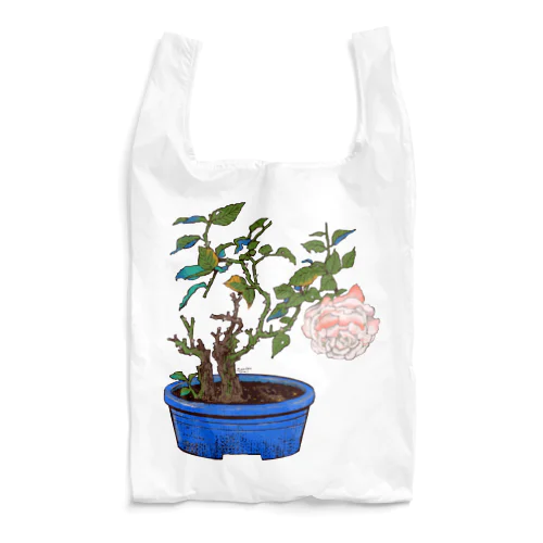 白バラ Reusable Bag